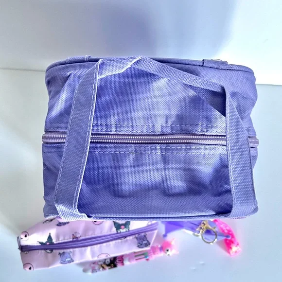 💜(KUR313) Kuromi Adorable 4-Piece Lunch Cooler Bundle! - Picture 3 of 10